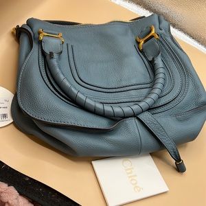 Brand new Chloe
Marcie Medium Satchel Bag